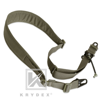 KRYDEX Modular Rifle Sling Strap Removable Tactical 2 Point / 1 Point 2.25