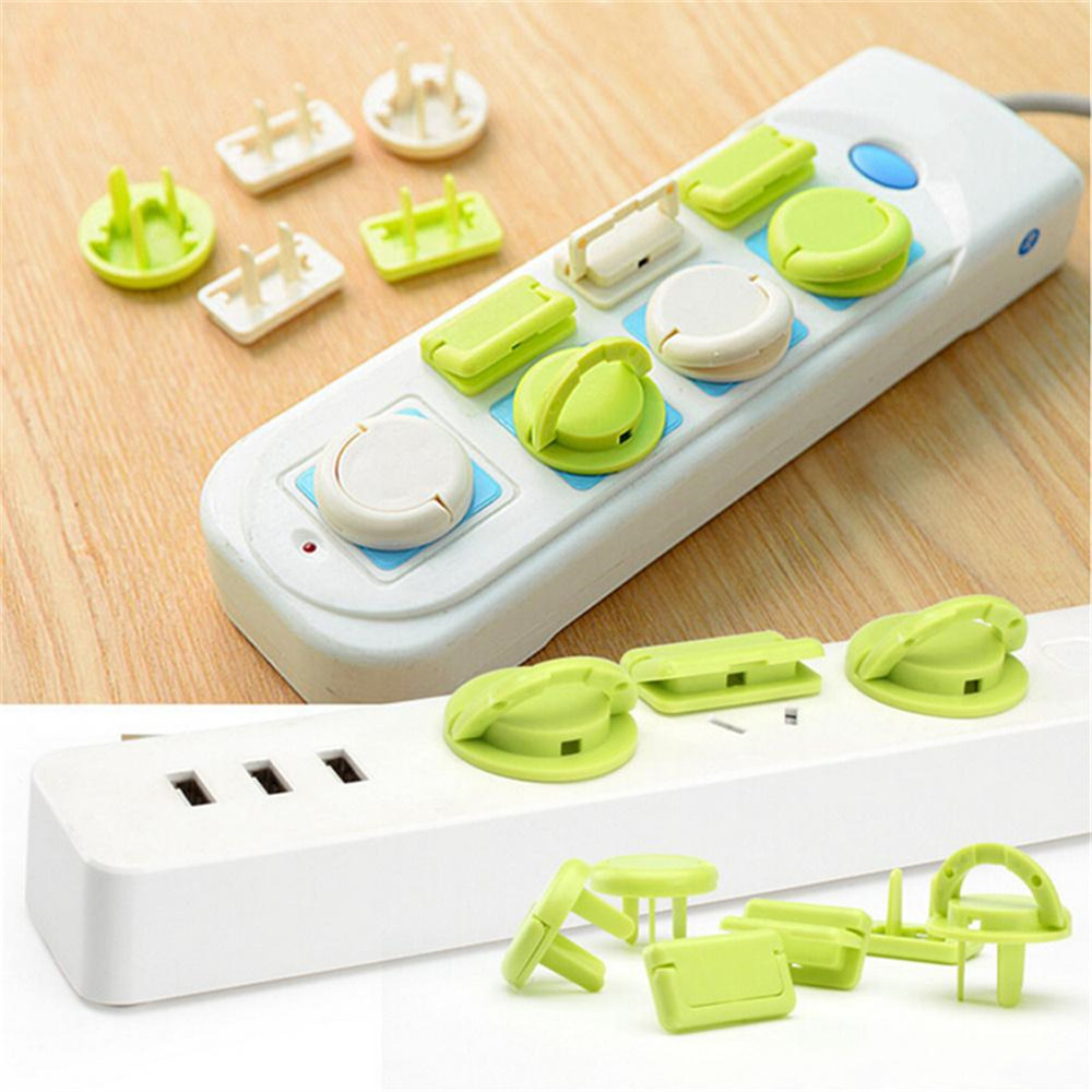 40Pcs/Box Anti Electric Safety Plugs Anti-shock Power Socket Protector Cover Cap Baby Children Safety Guard Protection Cover