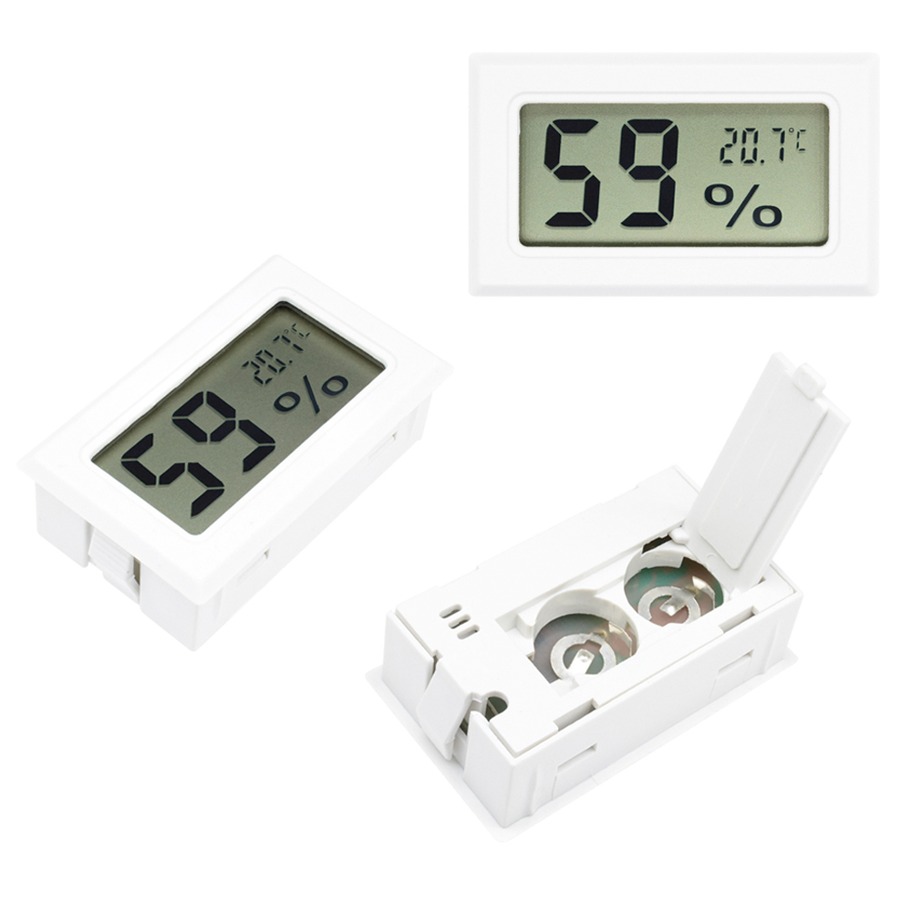 Digital Mini LCD Thermometer Hygrometer Temperature Tester Indoor Convenient Temperature Sensor Humidity Meter Gauge Instruments