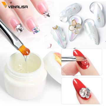 2021 Nail Decoration Glue Gel Rhinestone Decoration Crystal Stick Diamond Nail Glue Soak off UV LED Nail Gel Lacquer Glue