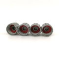 100pcs TPMS Tire Valve Caps with O-ring Seals Gray Plastic Valve Dust Covers for TPMS Valve Stems Car Tyre Accessories