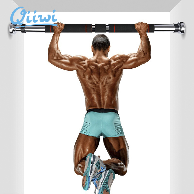 Dr.Qiiwi Horizontal Bars Steel Adjustable Home Workout Gym Chin Up Pull Up Training Bar Sport Fitness Equipments