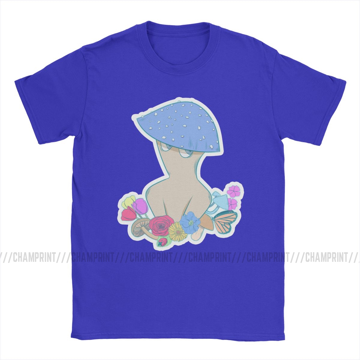 Men's Terraria Truffle T Shirt Pure Cotton Tops Leisure Short Sleeve Round Collar Tees Printing T-Shirts
