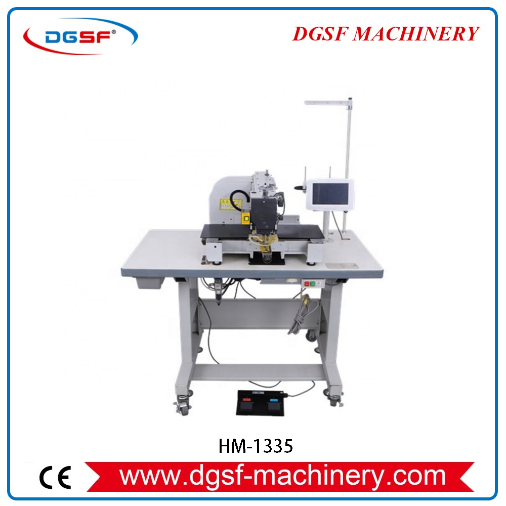 HM-1335 Small Bed Pattern Stitch Sewing Machine Programmable with Single Needle Core Motor Component New Type (1)