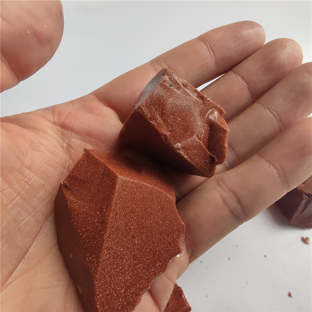 Natural Red Golden Sandstone For Jewelry Making Round Loose Beads Mineral Specimen Collection Gift Box