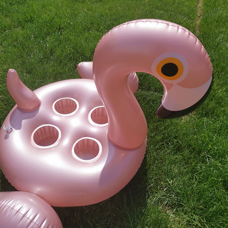  Flamingo Inflatable Drink Holder Drink Floats Inflatable Supplies