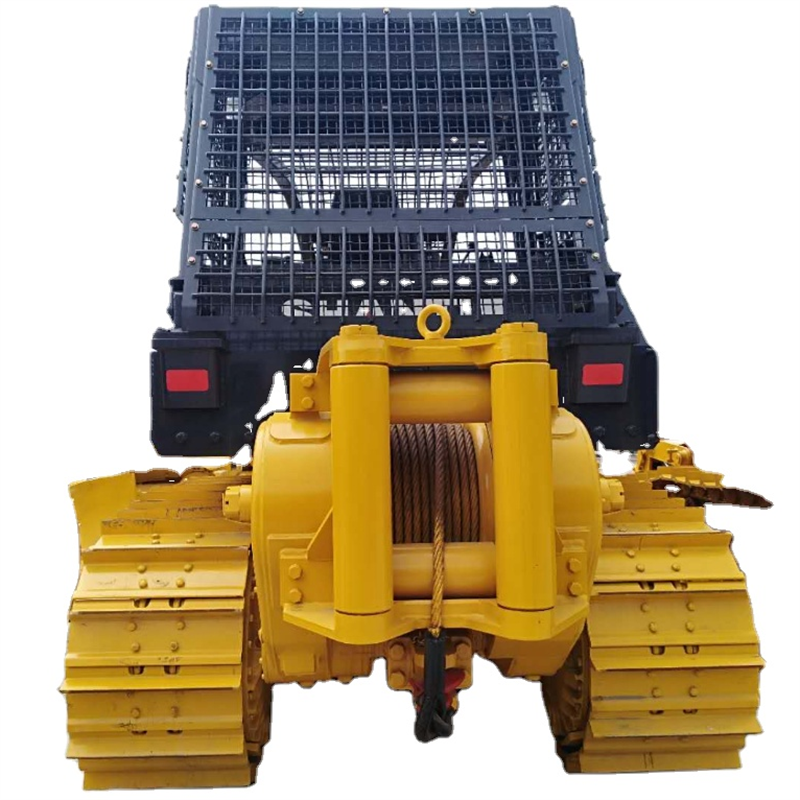 Shantui SD22F dozers with forestry package and winch