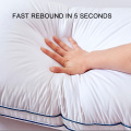 Peter Khanun 100% Goose Down Pillow Neck Pillows For Sleeping Bed Pillows 100% Cotton Shell Soft and Fluffy P11