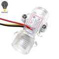 Suq 4 stars transparent flow sensor turbine flow meter water flow sensor transparent water meter