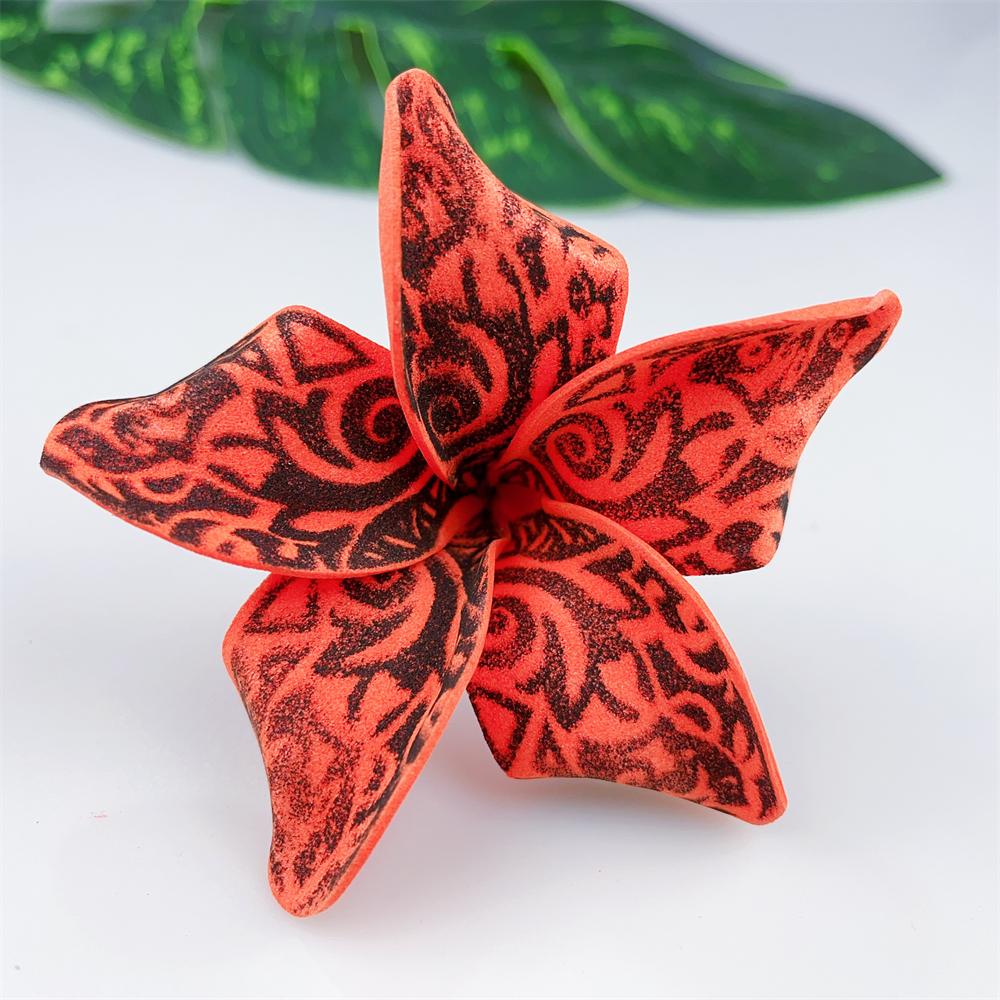 Kn Hf021 Plumeria Hair Pick