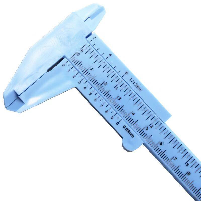 Plastic caliper 0-150mm dual scale mini wenwan vernier caliper wenwan measurement woodworking caliper measurement tool