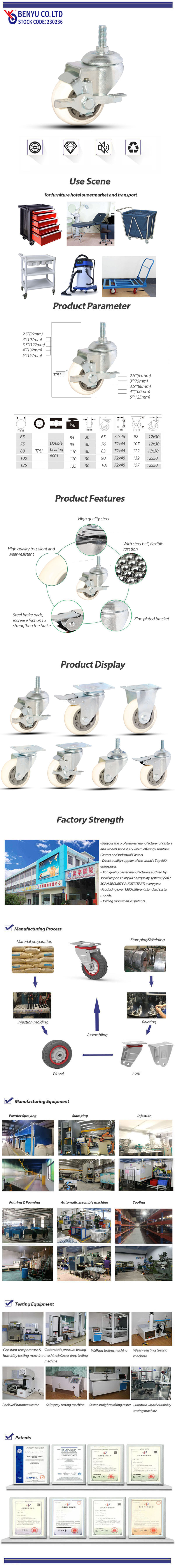 Medium-Duty Nylon Caster