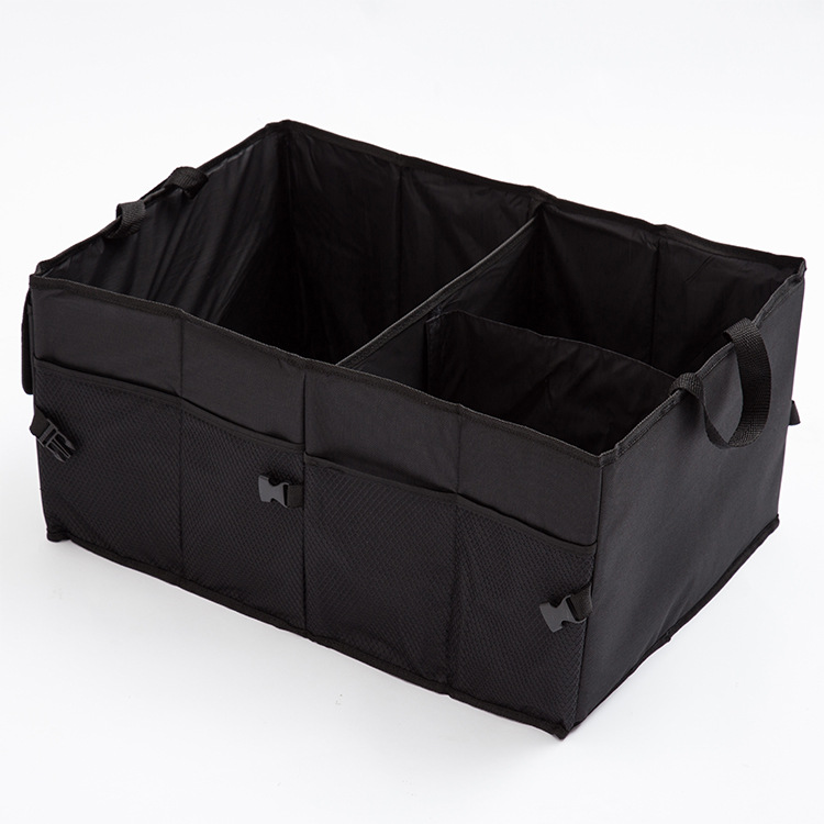 Foldable Big Capacity Storage Box 52 * 38.5 * 26cm Eco-Friendly Durable Collapsible Cargo Organizer Bag for Home Car Trunk