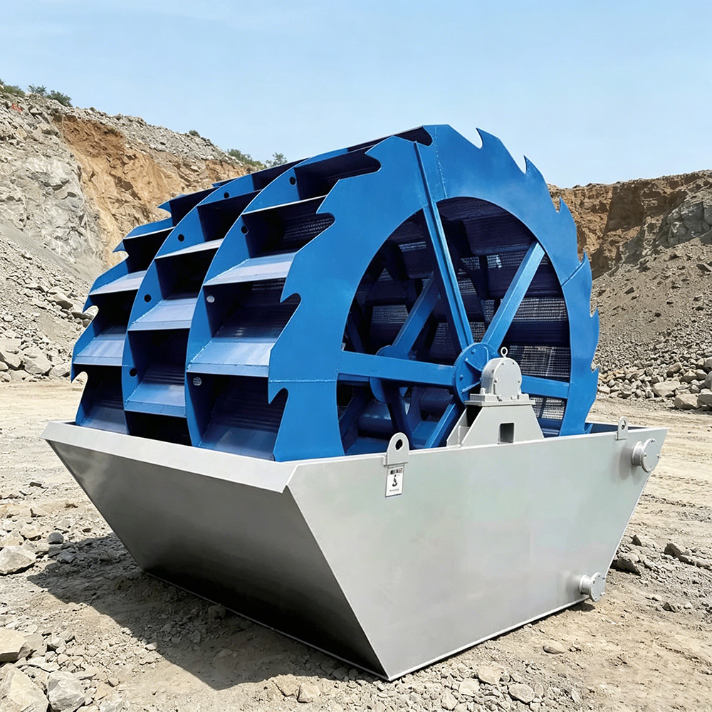 low power consumption sand washer