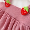 Girls Dresses Baby Girl Clothes 2020 Autumn Winter Strawberry Princess Party Baby Dress Vestidos Infant Toddler Clothing