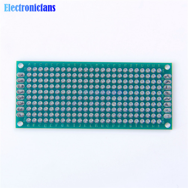 5PCS Double Side Prototype PCB Bread board Tinned Universal 3x7 cm 30x70 mm FR4