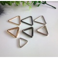 20 PCS 15-26mm Inner Triple Angles Nonwelded Ring For Webbing Strapping Bag Collar Belt Leather Craft Diy Trimits Accessories