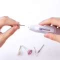 MANDISA 5 in1 Electric Mini Nail File Professional Fingernail Polisher Set Portable Nail Drill Cuticle Cutter For Manicure Tools