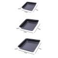 Square Baking Tray Non-stick Carbon Steel Toast Mould Cake Bread Baguette Oven Bakeware Pie Pizza Cake Mold Baking Pan Tools