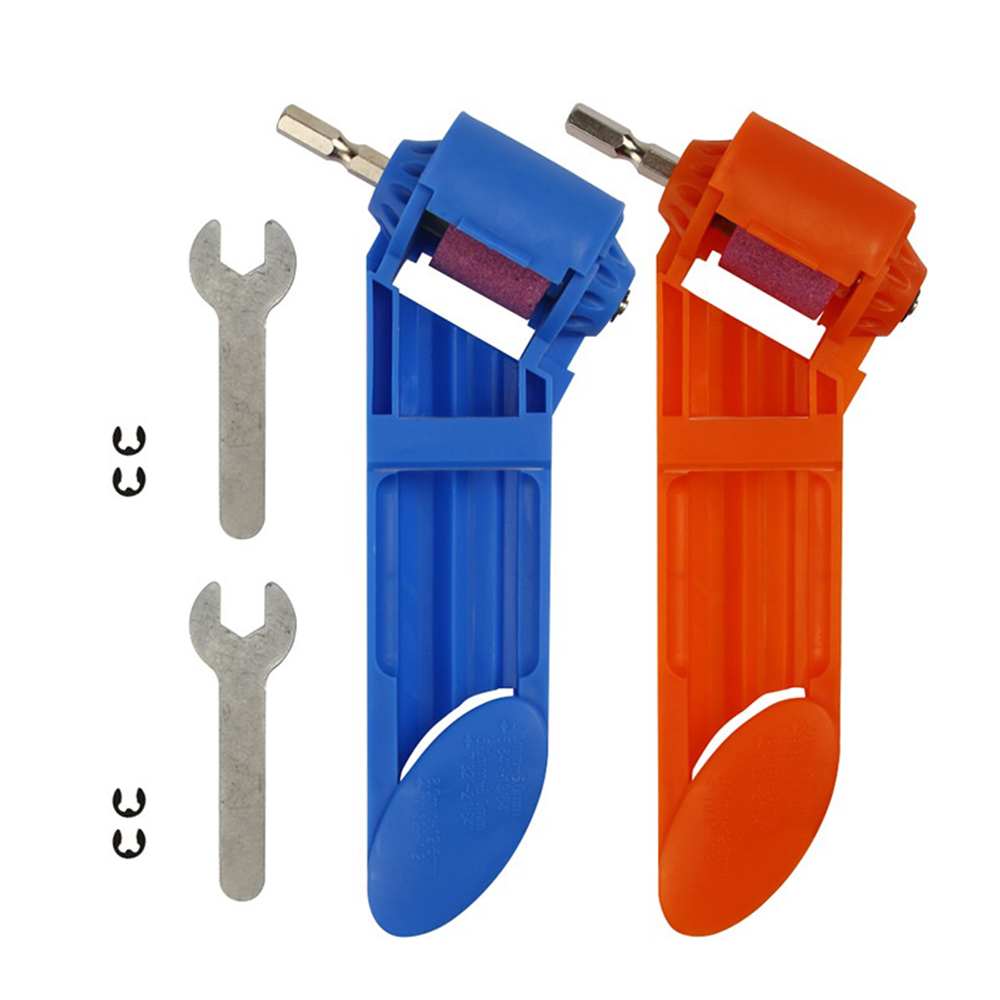 1 Set Corundum Grinding Wheel Drill Bit Sharpener Titanium Drill Portable Drill Bit Powered Tool Parts Auxiliary Tool New