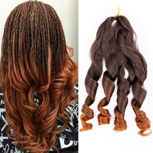 Synthetic Loose Body Wave Spiral Curls Braiding Hair Supplier, Supply Various Synthetic Loose Body Wave Spiral Curls Braiding Hair of High Quality