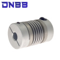 Corrugated coupling D40L55 6/8/9/10/12/14/16/18/20mm CNC Aluminium Alloy For Stepper Motor Coupler Shaft Couplings 3D Printer