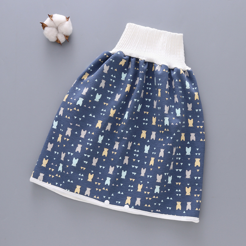 2 In 1 Comfy Children & Adult Diaper Skirt Shorts Summer Baby Pants Absorbent Shorts Prevent Skirt Leakage Mat Cover Great Gift