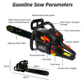 5000W 2-stroke Gasoline Chain Saw Wood Pruning Cutting Log Saw Power Tools Kit Gas Gasoline Powered Chainsaw 68CC