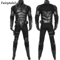 2021 Movie The Batman Bruce Wayne Cosplay Costume Halloween Outfit Adult Robert Pattinson Jumpsuit with Headgear