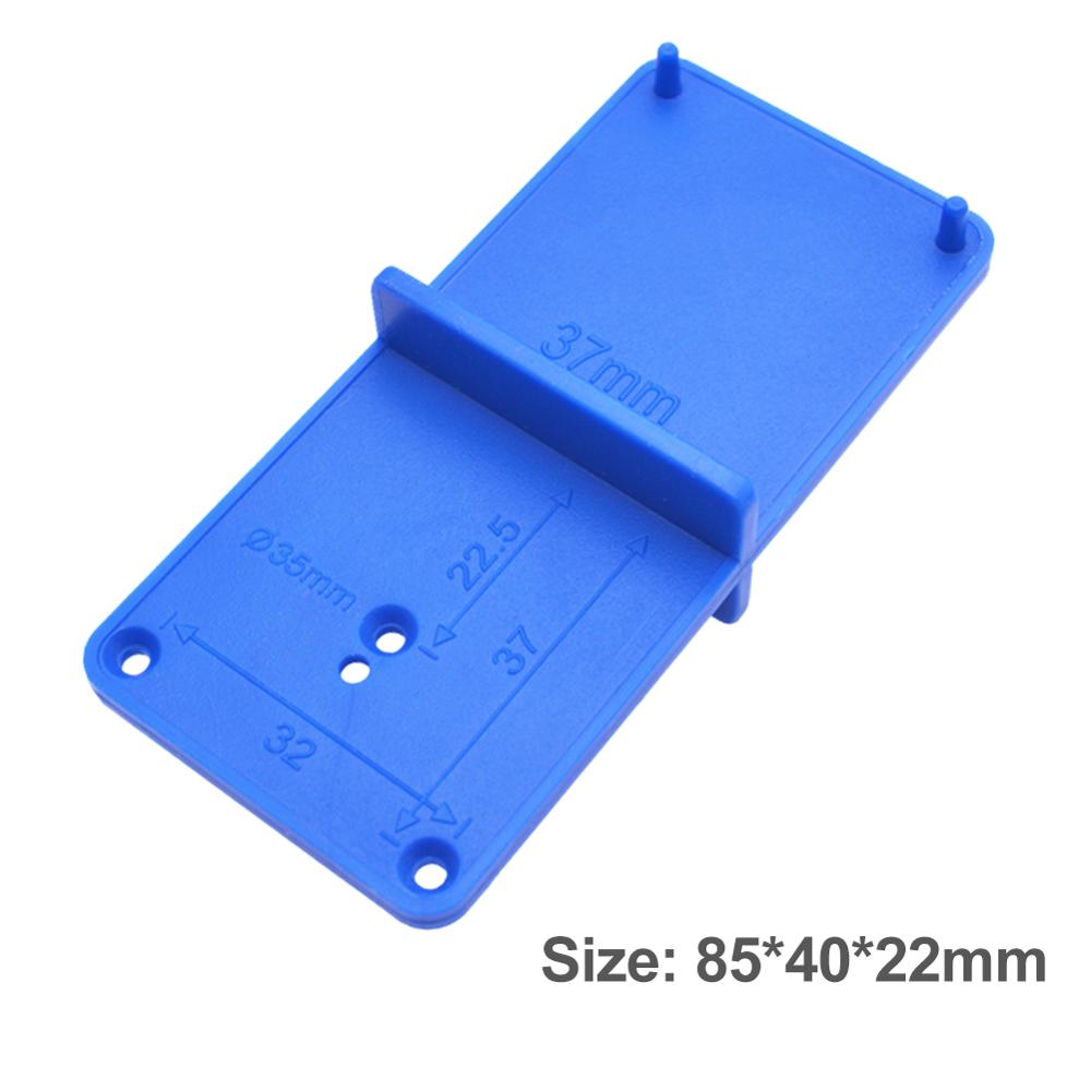 35mm 40mm Hinge Hole Drill Guide Locator Hole Opener Template Drill Bit Punch DIY Tool Door Cabinet Woodworking Hand Tool Sets