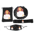 Custom Logo Wigs packaging Satin Bags/Hang Tag Sticker labels Wraps/Long Bonnets/Headband/Cape/Bonnet/box