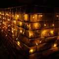 Christmas Outdoor Street Garland 8/12/20M Waterproof Connecter Icicle Lights Decors for Yard Eaves Roof Corridor Porch Gazebo