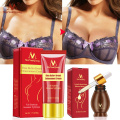 Breast Enhancement Cream +Lavender Breast Enhancer Essential Oil Set Friming Enhancement Breast Enlarge Big Bust Chest Massage