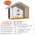 EASUN POWER 110V Solar Inverter Hybrid 3Kva 2400W Off Grid Inverter 24V 120V 80A MPPT Pure Sine Wave Inverter 60A AC Charger