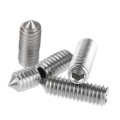 50Pcs M4 Stainless Steel Allen Head Hex Socket Grub Screw Bolts Nuts Fasteners with Cone Point Screws M4 x6mm/8mm/10mm/12mm/16mm