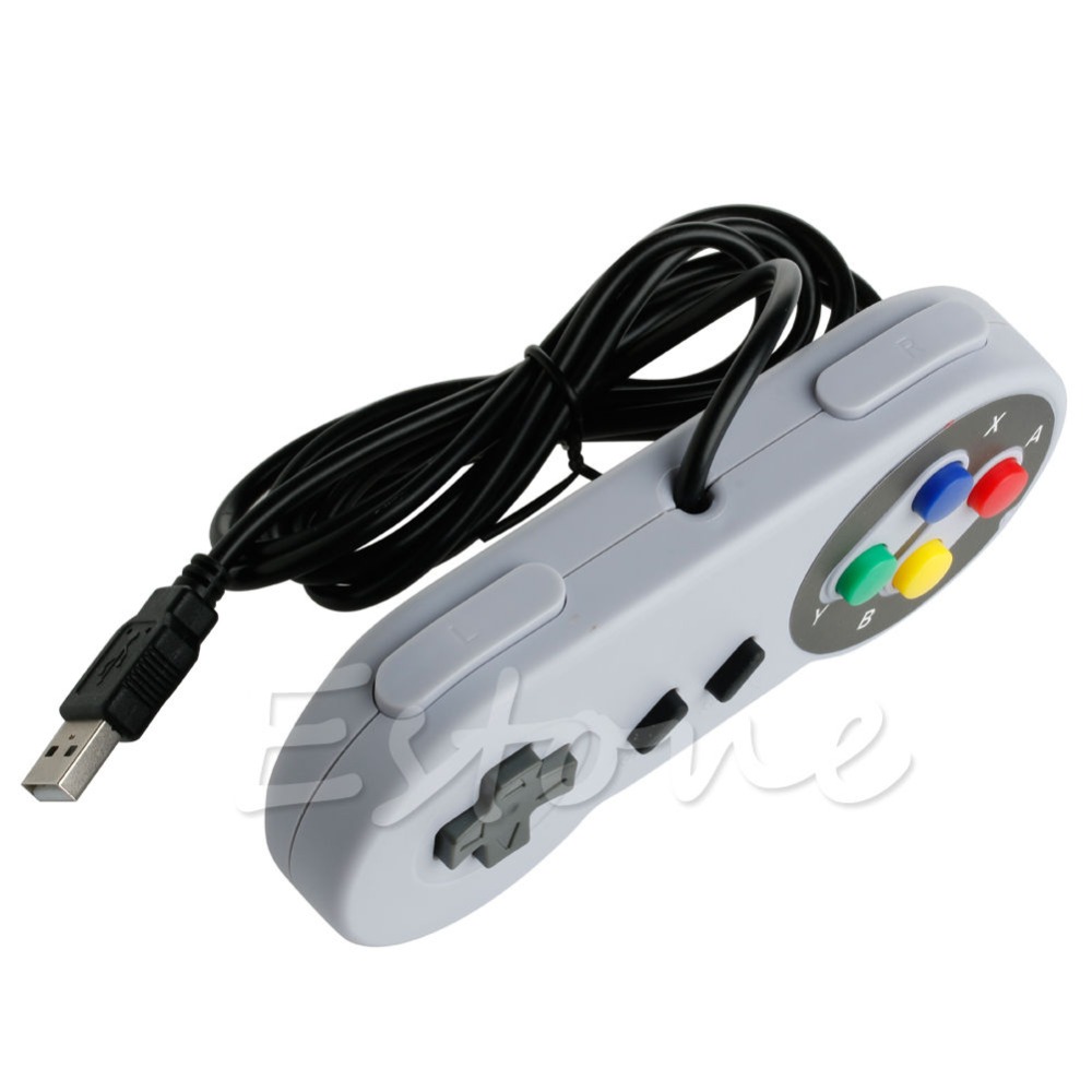 1PC USB Controller For Super Nintendo SNES PC/ Mac Emulator NES Windows GamePad Drop ship Electronics Stocks