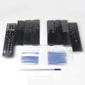 New 10Pcs Clear Shrink Film TV Remote Control Case Cover Air Condition Remote Control Protective Anti-dust Bag Accessories