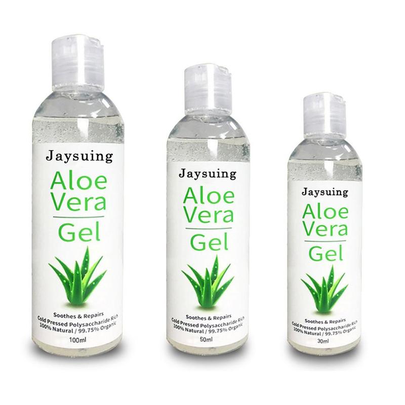 Natural Aloe Vera Gel Face Moisturizer Anti Wrinkle Whitening Face Cream Aloe Essence For Skin Sunburn Repair Cream