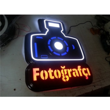 Led Sign Board PHOTO FOTOĞRAFÇI 