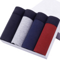 Hot Sale Cotton Men Underwear Solid Men's Boxer Underwear DO DO MIAN Boxer Shorts Underwear Men Underpants 4pcs/pack