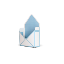 Envelope shaped flower paper box
