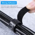 1/3/5M Raxfly Ultra Thin Micro Soft Nylon Hook Buckled bandage Loop Fastener Magic Tape Clip Holder Cable Ties Strap #1229