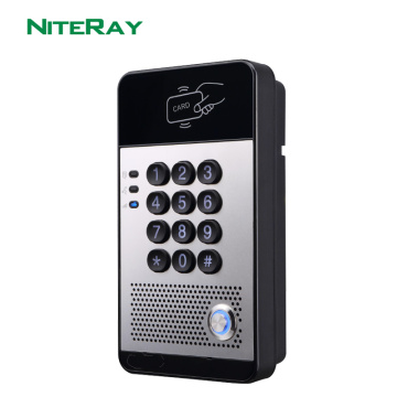 Waterproof Intercom Doorphone SIP Door Phone Poe Doorbell with Audio Intercom Systems