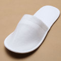 20/50/100Pairs White Disposable Slippers Towelling Hotel SPA Home Floor Slippers For Unisex Guest Breathable Indoor Shoes