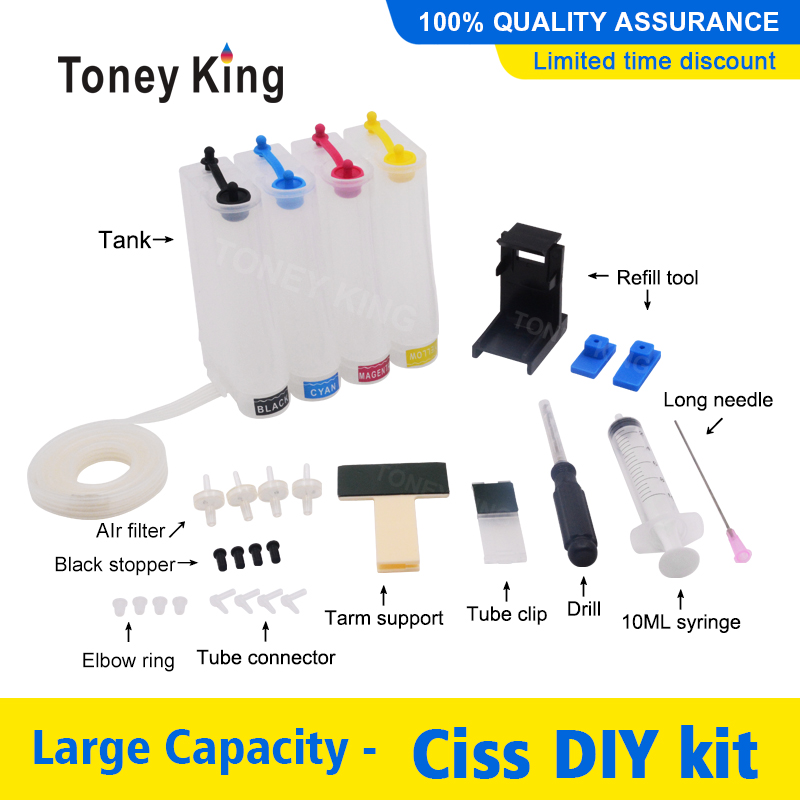 Continuous Ink Supply System CISS kit accessaries tank For Canon PG545 CL546 IP2850 MX495 MG2950 MG2550 MG2450