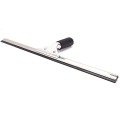 Silver stainless steel glass cleaning scraper wiper - 45cm