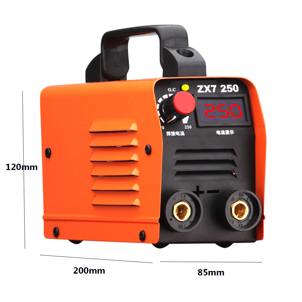 ZX7-250 Mini Arc Welding Machine DC 220V250A Household Pure Copper Welding inverter IGBT Electricity welderg tool welder machine