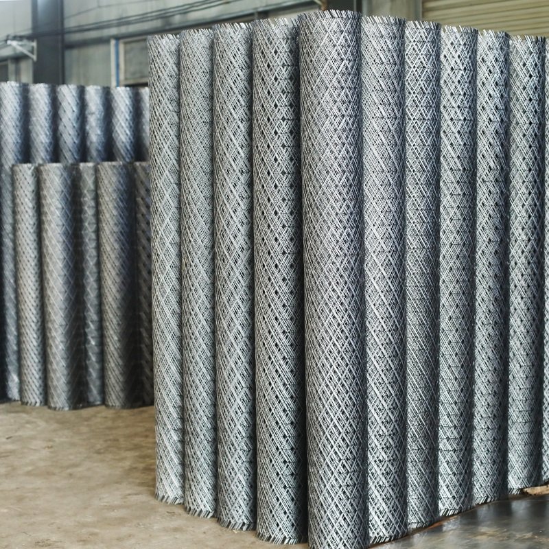 Expanded wire mesh