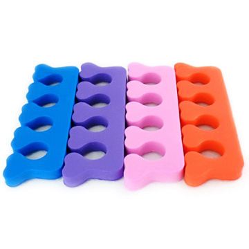 50pcs/lot Finger / Toe Spreader Nails Art Makeup Tools Nail Art Foam Finger Toe Separator Manicure Tools Finger Toe Separator