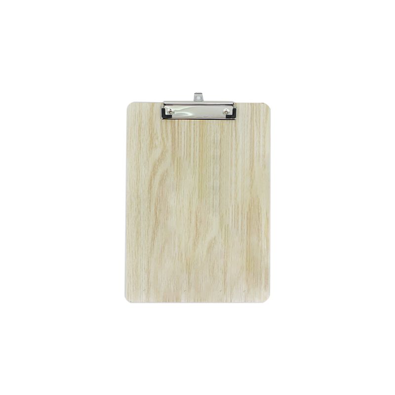 2021 New Portable A4 A5 Wooden Writing Clipboard File Hardboard Office School Stationery